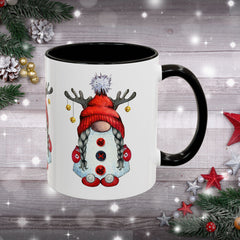 Cute Reindeer Gnome Christmas Mug