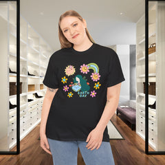 Earth Day Cute Floral Graphic Tee — "Earth Day" Cute Planet & Flowers T-Shirt