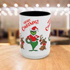 Festive Christmas Mug, Christmas Decoration,