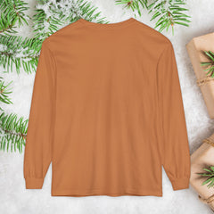 Thankful Floral Pumpkin Long Sleeve T-Shirt,