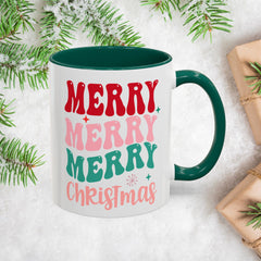 Merry Merry Merry Design, Holiday Mug