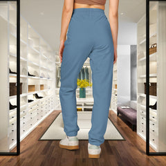 Vibrant Floral Unisex Fleece Sweatpants