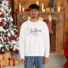 Modern Merry Christmas Sweatshirt, Holiday Sweatshirt