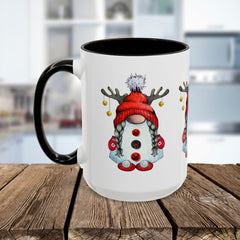 Cute Reindeer Gnome Christmas Mug