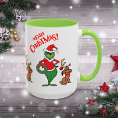 Festive Christmas Mug, Christmas Decoration,
