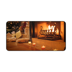 Cozy Christmas Desk Mat | Festive Home Decor for Holiday Vibes,