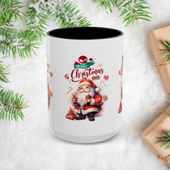 Festive Christmas Mugs, Santa Coffee Cups,