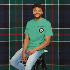Heritage Crest T-Shirt - Calhoun Family Name