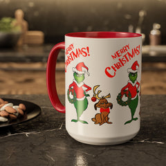 Festive Christmas Mug, Christmas Decoration,