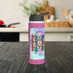 Daisy Peace Stainless Steel Water Bottle