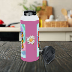 Daisy Peace Stainless Steel Water Bottle