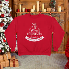 Merry Christmas & Happy New Year Crewneck Sweatshirt