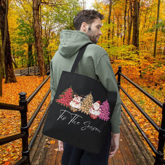 Holiday Tote Bag, Festival Shopping Bag,