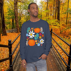 Fall Floral Long Sleeve T-Shirt,
