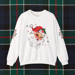 Christmas Santa Sweatshirt, Retro Santa Believe Shirt