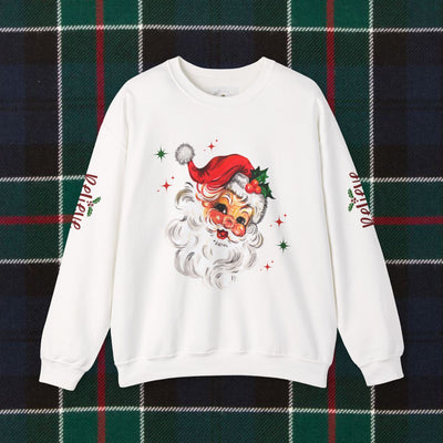 Christmas Santa Sweatshirt, Retro Santa Believe Shirt