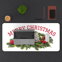 Christmas Desk Mat, Holiday Office Decor,