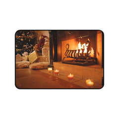 Cozy Christmas Desk Mat | Festive Home Decor for Holiday Vibes,