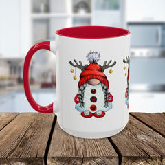 Cute Reindeer Gnome Christmas Mug