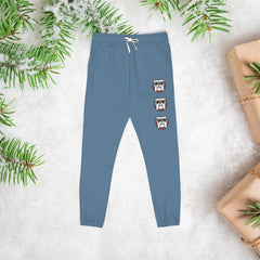 Cool Bulldog Print Fleece Unisex Sweatpants