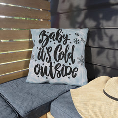"Baby It's Cold Outside" Throw Cushion