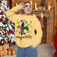 Mardi Gras Baby Sweatshirt,