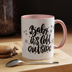 Winter-Themed Accent Coffee Mug