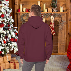 Holiday Trees Unisex Hooded Sweatshirt - Cozy Christmas Gift,