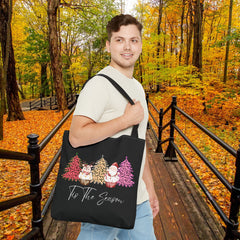 Holiday Tote Bag, Festival Shopping Bag,