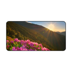 Scenic Mountain Sunrise Desk Mat