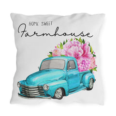 Home Sweet Farmhouse Outdoor Pillow