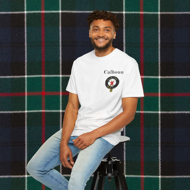 Heritage Crest T-Shirt - Calhoun Family Name