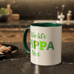 Pippa Floral Name Mug — Personalized Colorful Coffee Cup (11oz & 15oz)