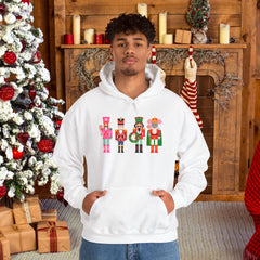 Holiday Trees Unisex Hooded Sweatshirt - Cozy Christmas Gift,