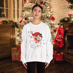 Christmas Santa Sweatshirt, Retro Santa Believe Shirt