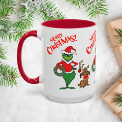 Festive Christmas Mug, Christmas Decoration,