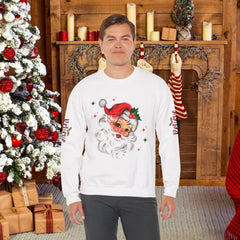 Christmas Santa Sweatshirt, Retro Santa Believe Shirt