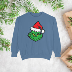 Festive Mean Green Holiday Unisex Sweatshirt