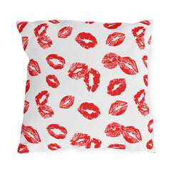 Lip Print Pillows, Valentine's Gift, Kiss Themed Pillows