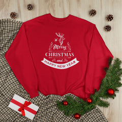 Merry Christmas & Happy New Year Crewneck Sweatshirt