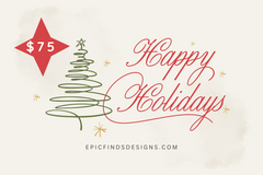 Happy Holidays Gift Card