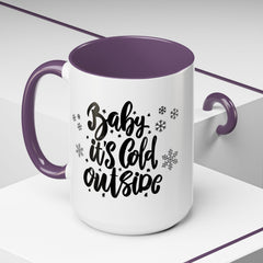 Winter-Themed Accent Coffee Mug