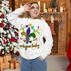 Mardi Gras Baby Sweatshirt,