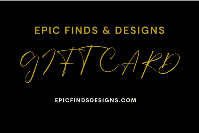 Epic Finds & Designs Gold Gift Card