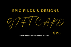 Epic Finds & Designs Gold Gift Card