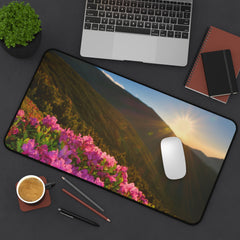 Scenic Mountain Sunrise Desk Mat