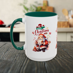 Festive Christmas Mugs, Santa Coffee Cups,