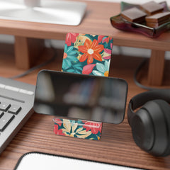 Floral Smartphone Stand - Colorful Mobile Display Holder,