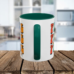 Colorful Peace Sign Mugs