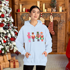 Holiday Trees Unisex Hooded Sweatshirt - Cozy Christmas Gift,
